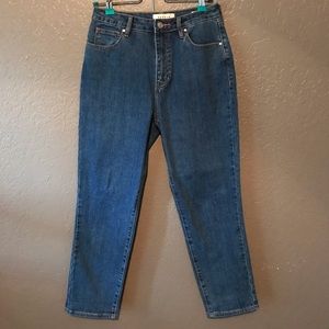 Pac Sun Medium Wash Mom Jeans